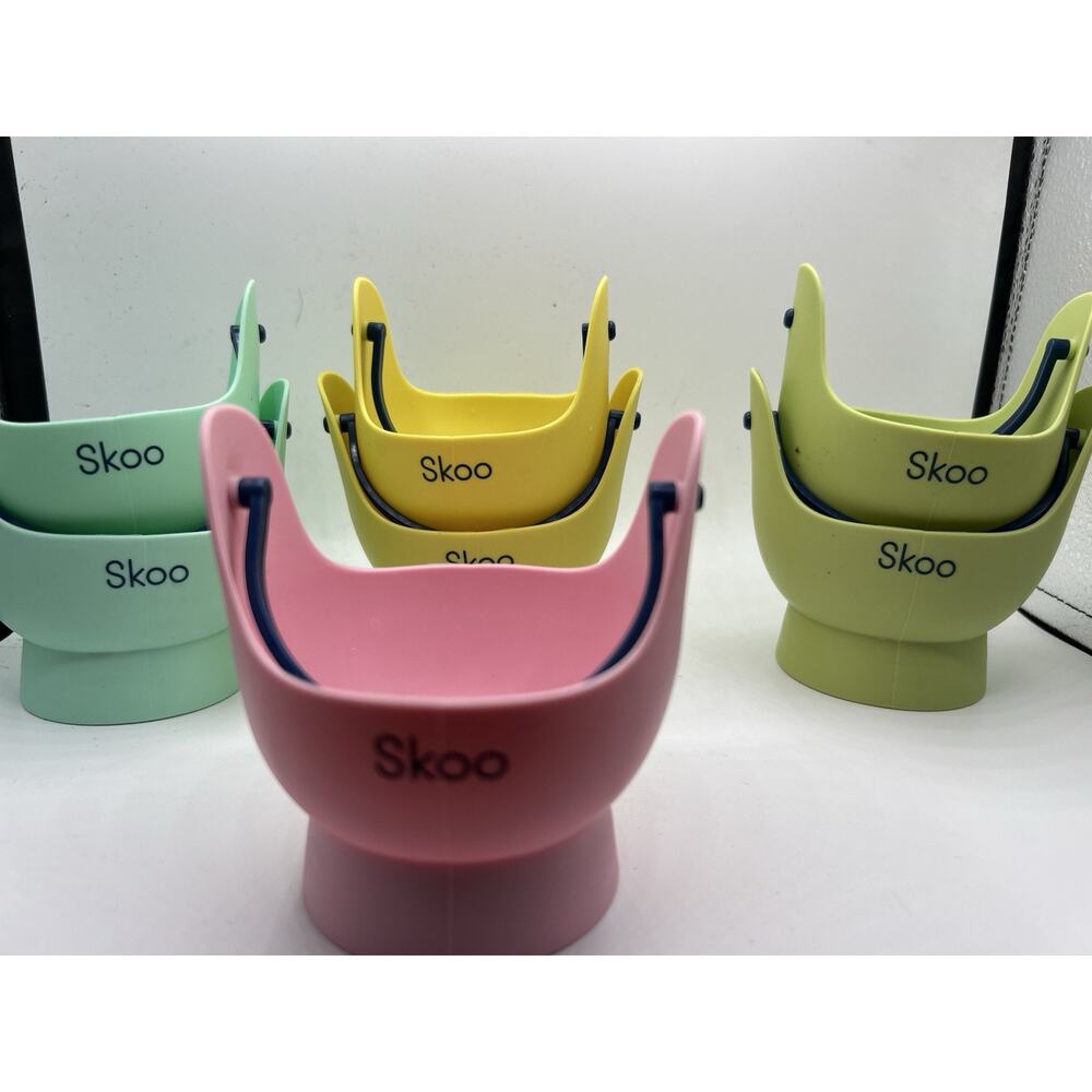 SKOO Silicone Egg Poachers (7) Dishwasher Safe